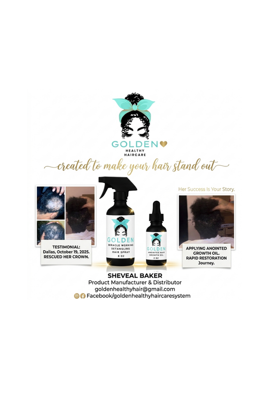 Golden Healthy Hair Care System